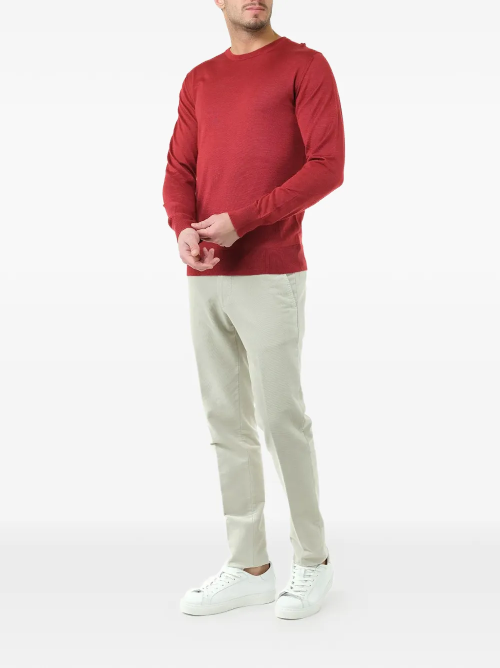 Al Duca D Aosta 1902 T-shirt met ronde hals Rood