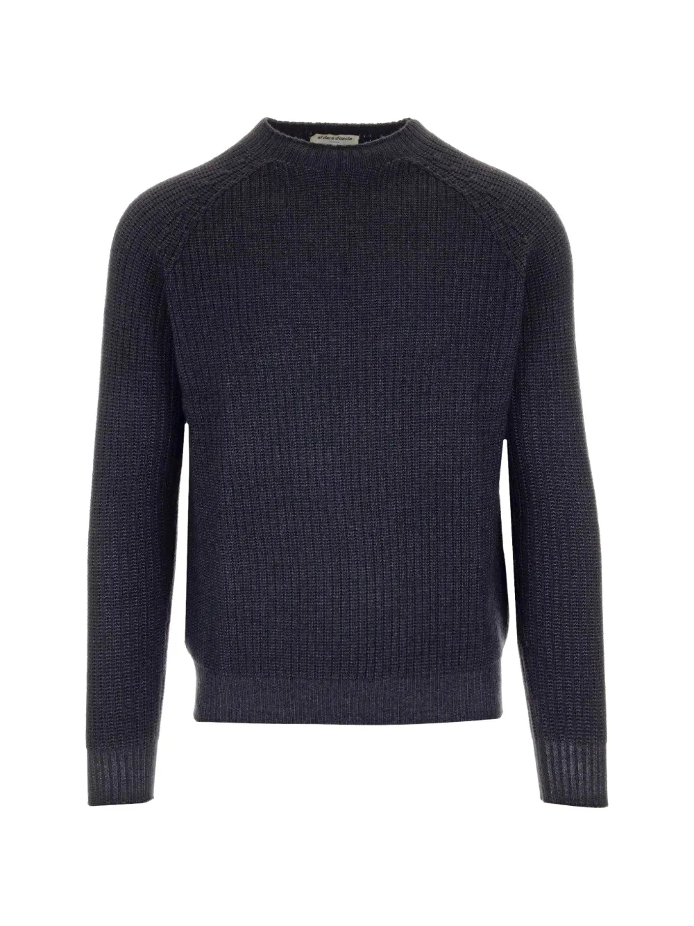 Al Duca D’Aosta 1902 ribbed-knit wool sweater - Grigio