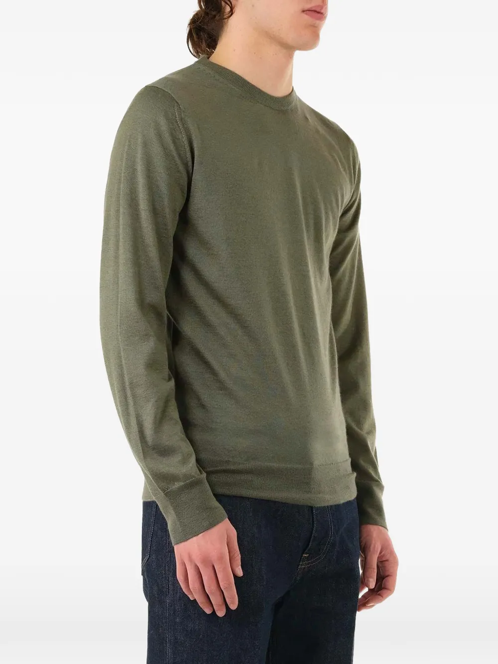 Al Duca D Aosta 1902 Fijngebreid T-shirt Groen