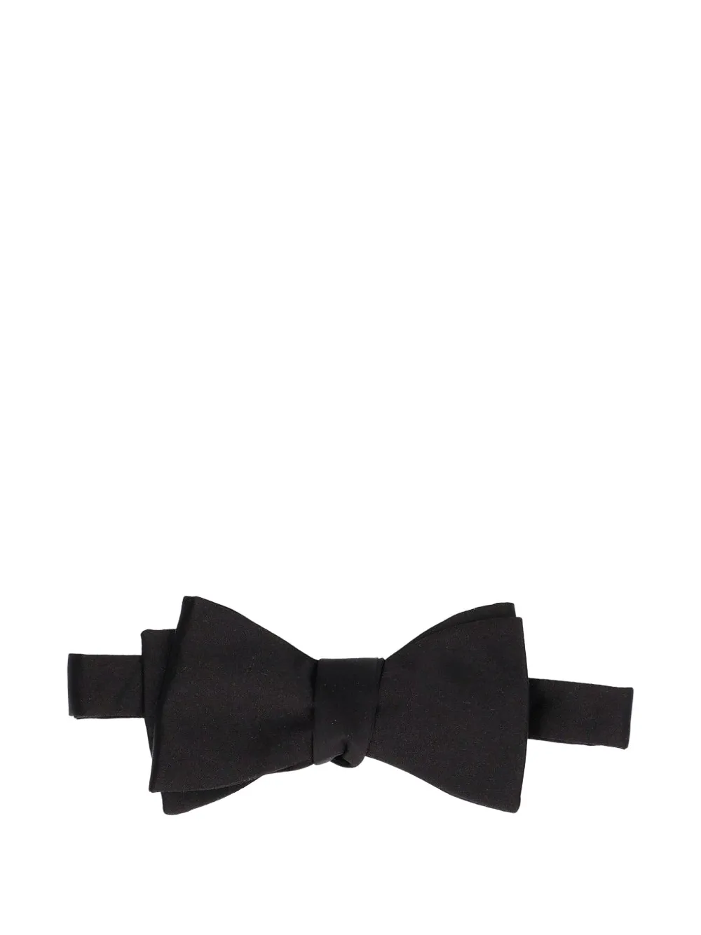Al Duca D’Aosta 1902 self-tie bow tie - Schwarz
