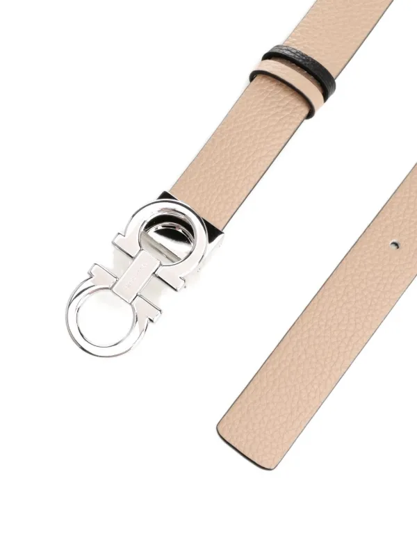 Ferragamo リバーシブル ガンチーニ レザーベルト | ニュートラル