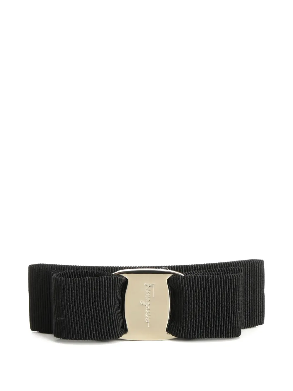 Ferragamo Vara bow hair clip - Nero