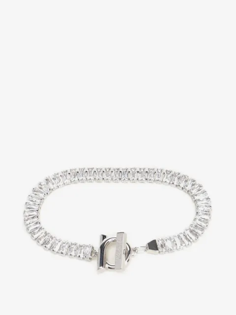 Ferragamo Gancini crystal-embellished bracelet