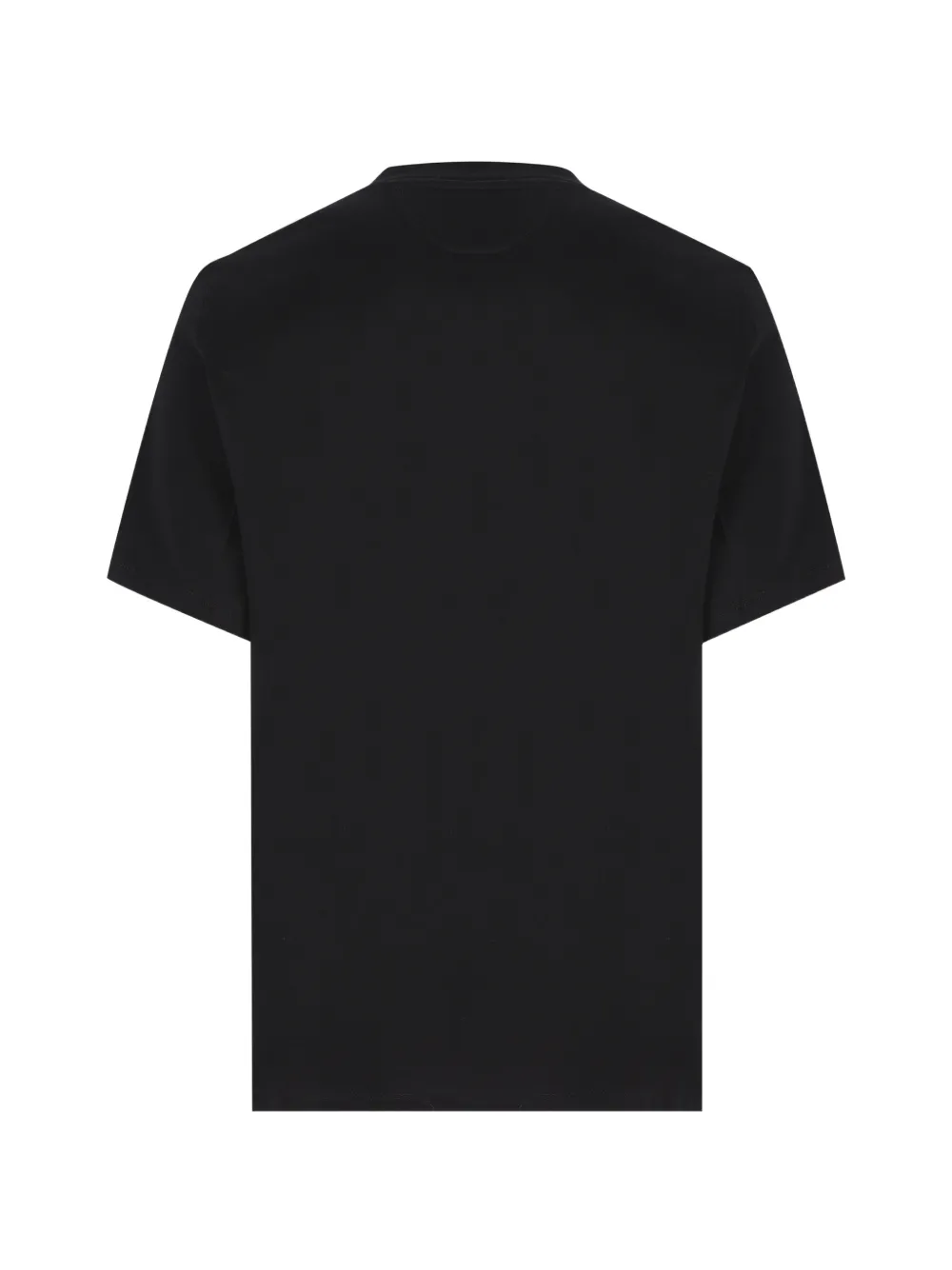 Brunello Cucinelli T-shirt met geborduurd logo Zwart