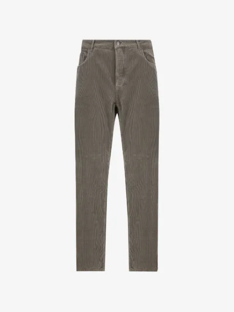 Brunello Cucinelli pantalones de pana rectos