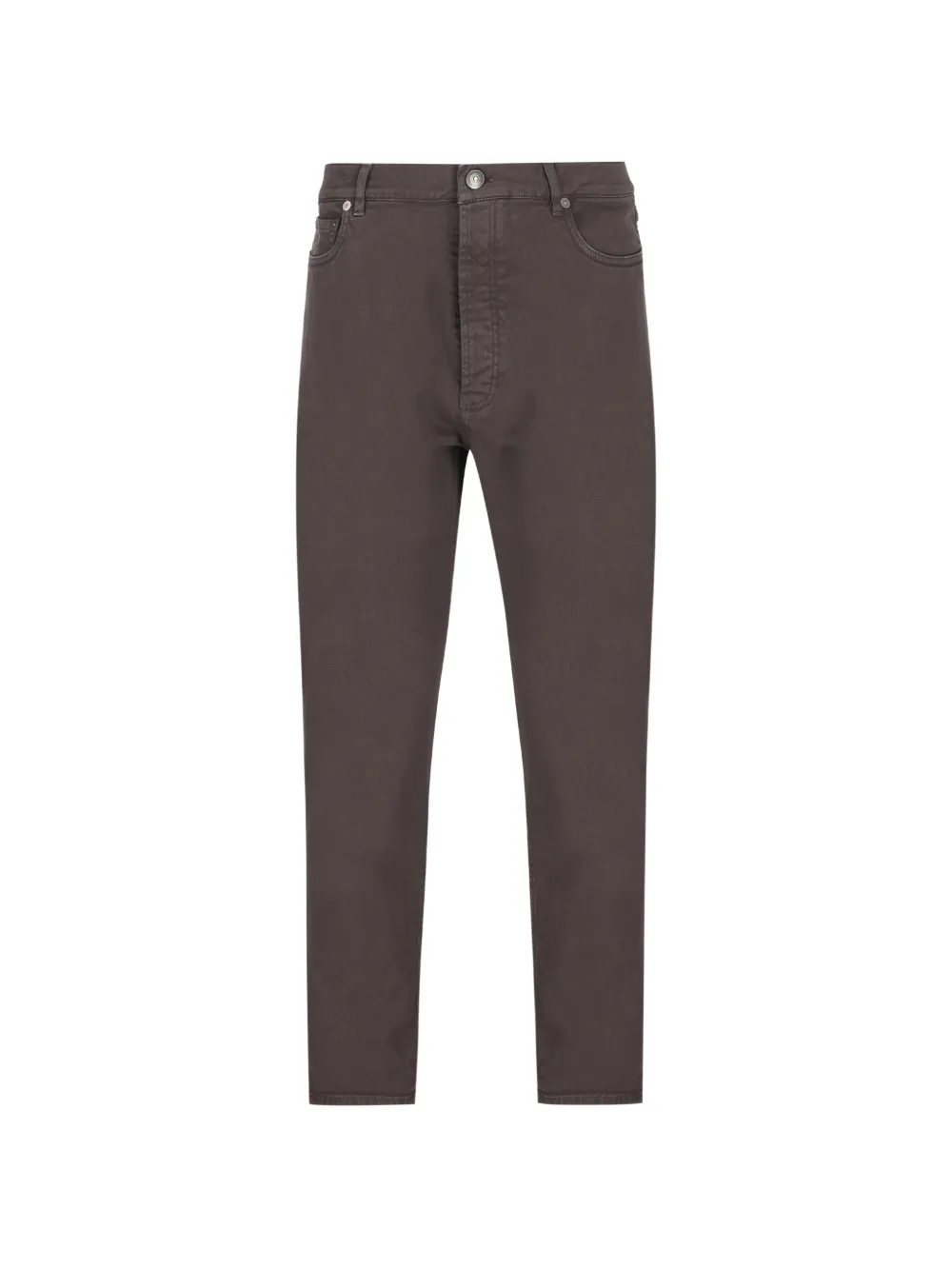 Brunello Cucinelli five-pocket trousers - Marrone