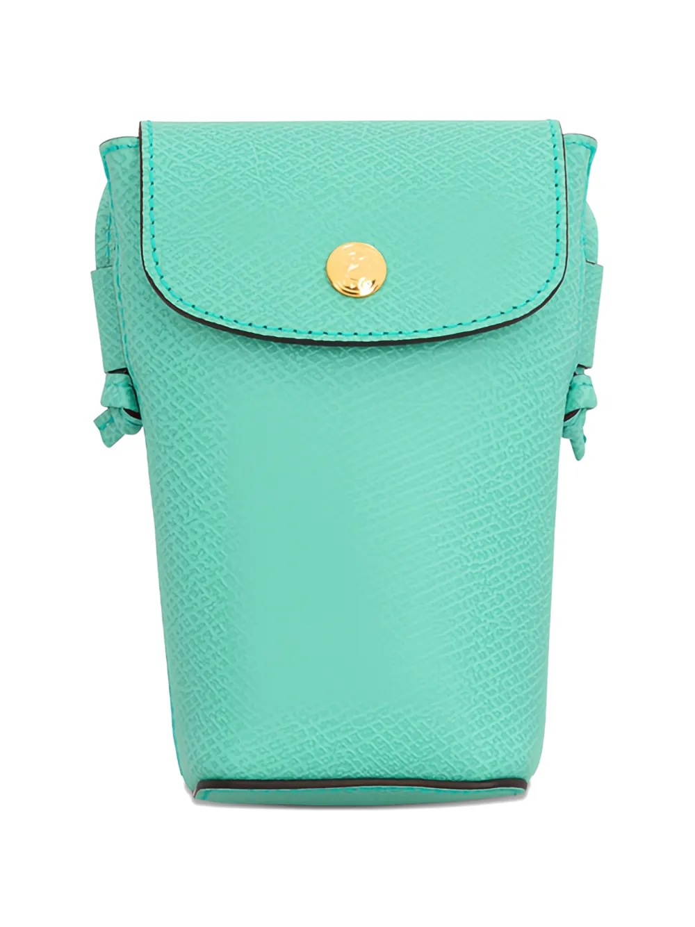 Longchamp Épure leather phone case - Verde
