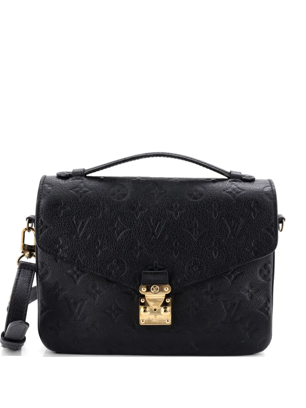 Louis Vuitton Pre-Owned Pochette Metis Monogram Empreinte Leather crossbody bag - Nero