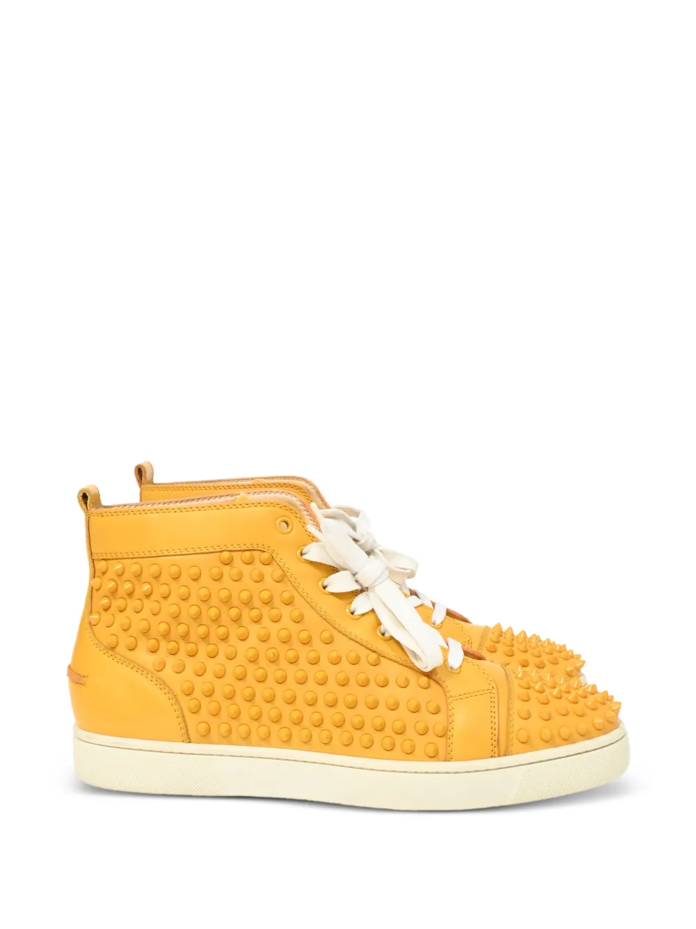 Christian Louboutin Pre-Owned Louis Spike high-top sneakers - Gelb