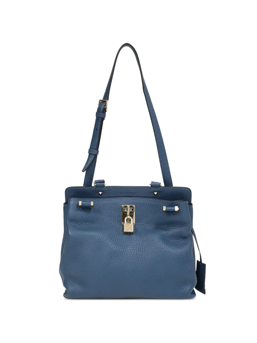 Valentino Garavani Pre-Owned Joylock padlock shoulder bag - Blu