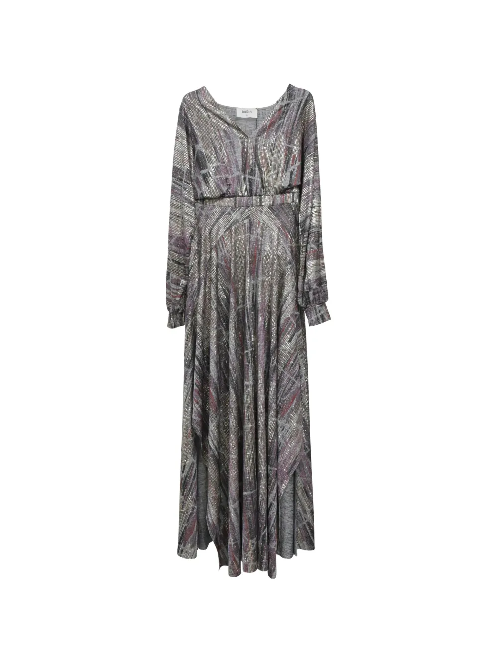 Ba&Sh Santana metallic dress - Argento