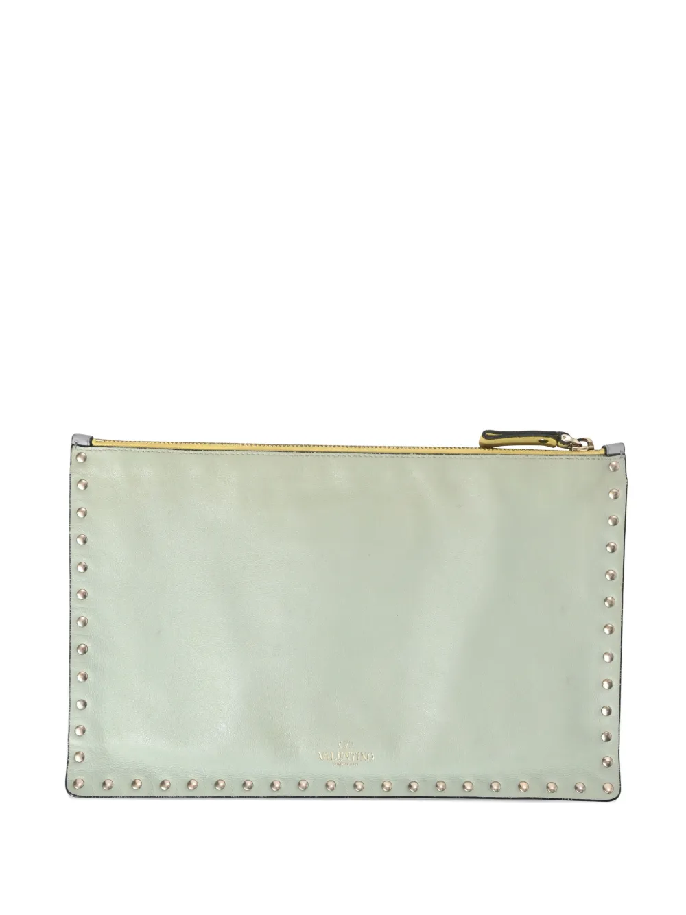 Valentino Garavani Pre-Owned Rockstud clutch bag - Blu