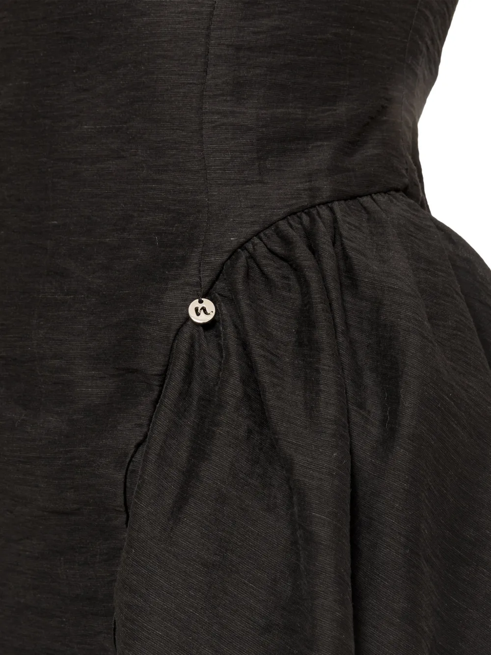NISSA Mini-jurk met smalle bandjes Zwart