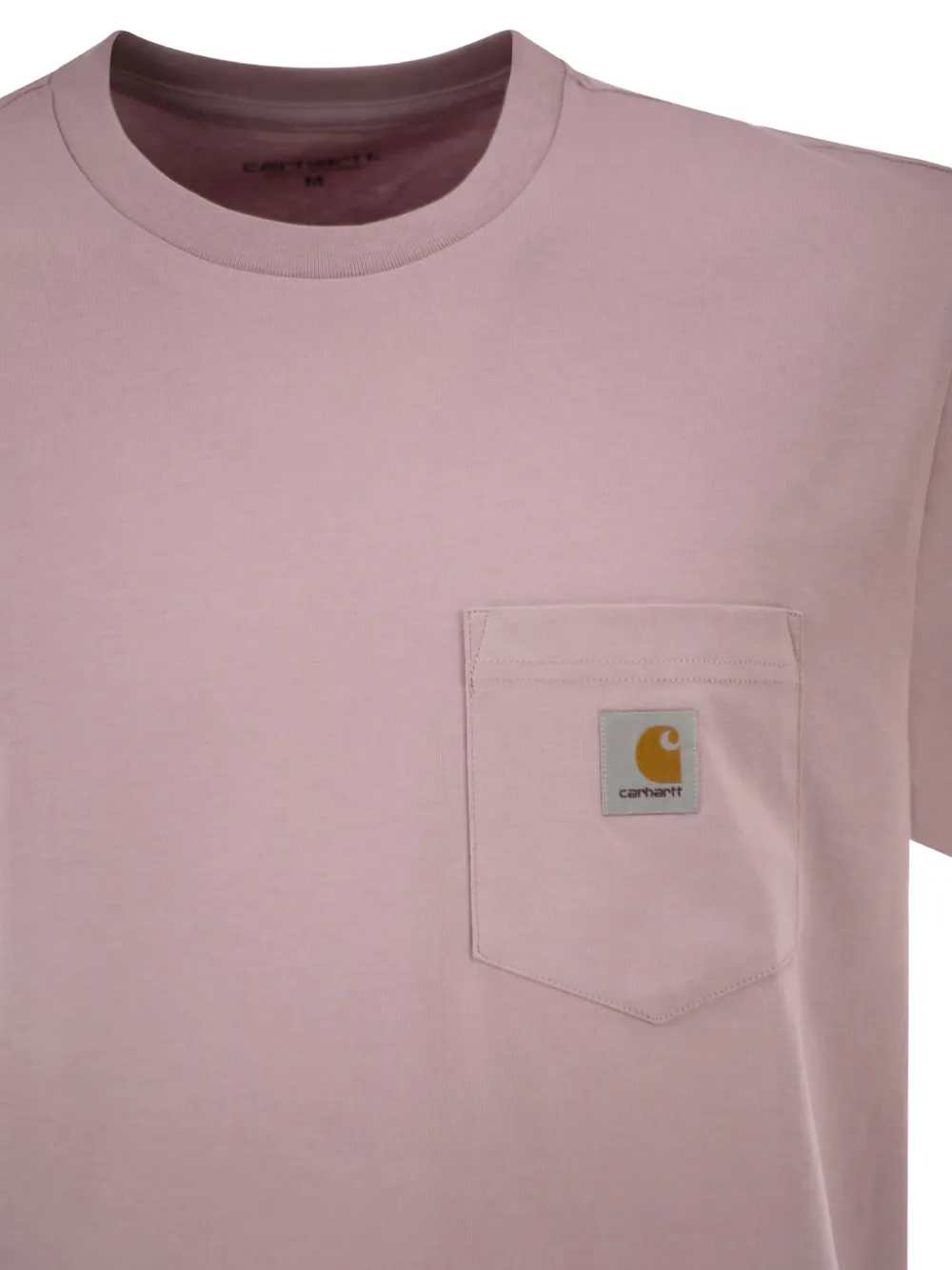 Carhartt WIP T-shirt met logopatch Roze