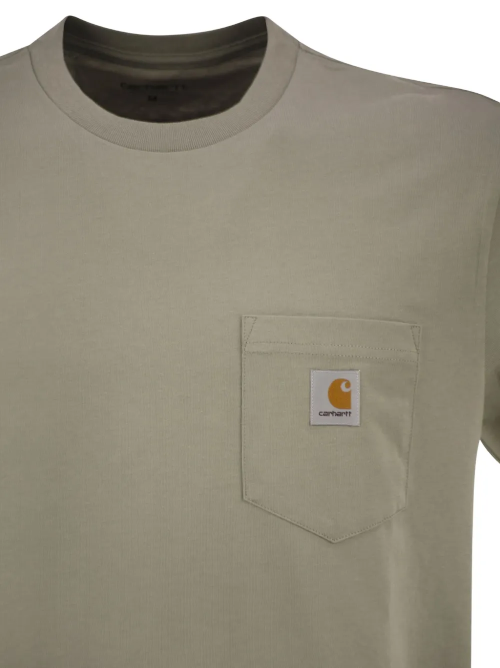 Carhartt WIP T-shirt met logopatch Groen