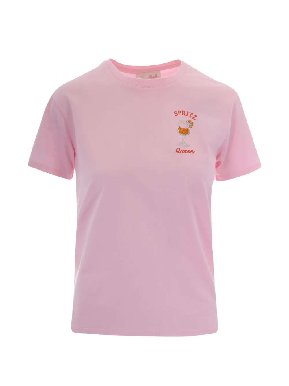 MC2 Saint Barth Emilie Spritz Queen T-shirt Roze