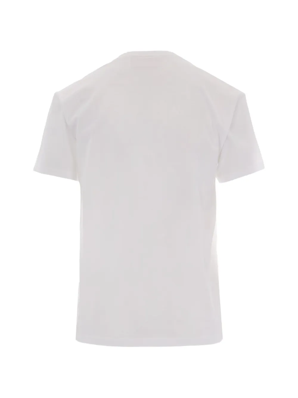MC2 Saint Barth Emilie Capri Habituè T-shirt met borduurwerk Wit