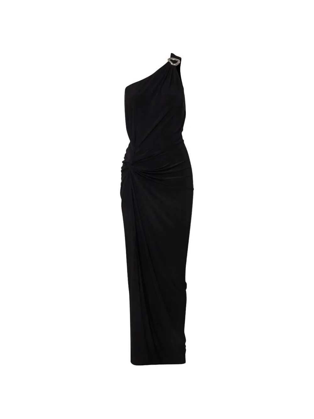 Baobab Canoa one-shoulder maxi dress - Nero