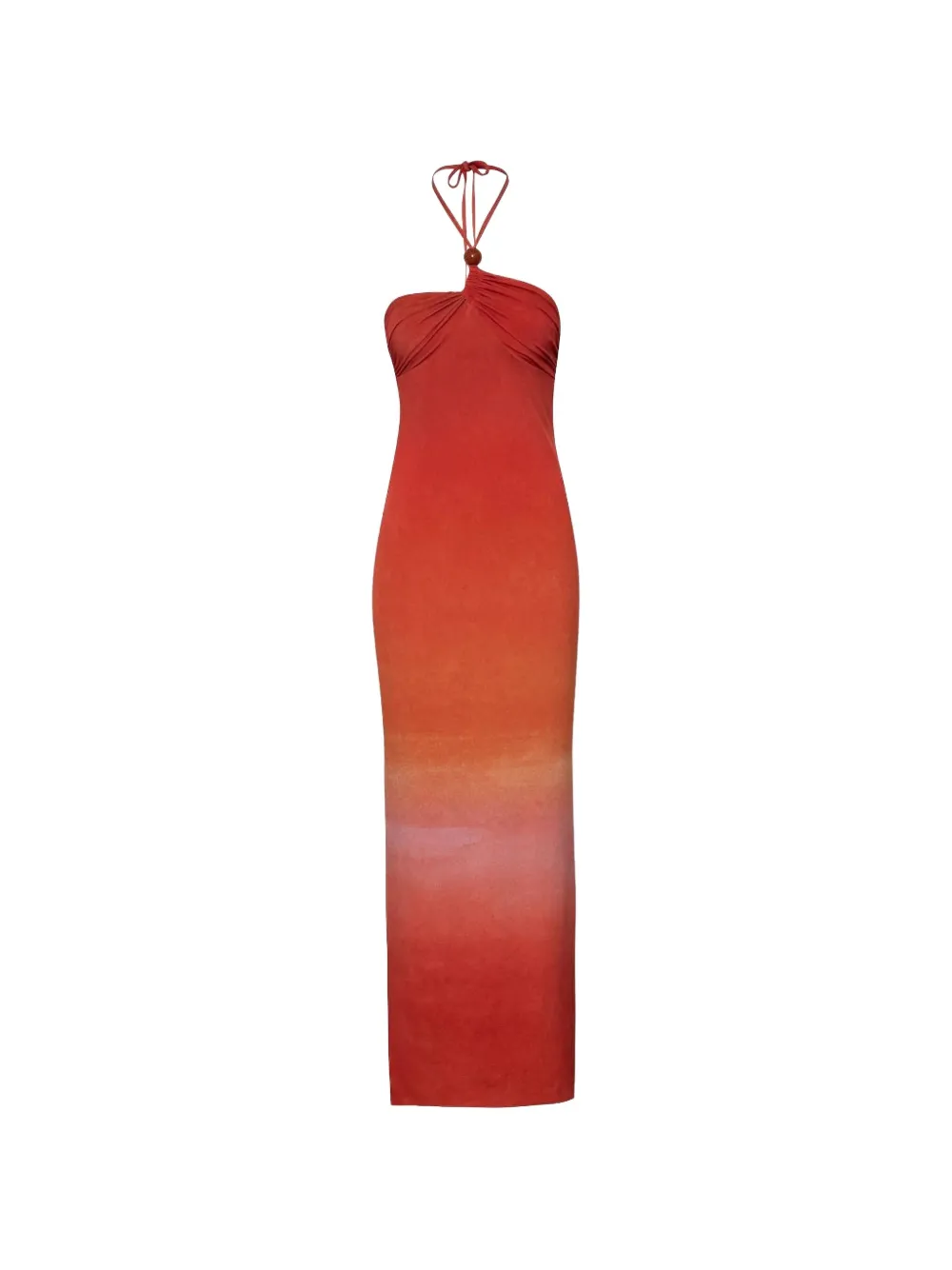 Baobab Bari halterneck maxi dress - Arancione
