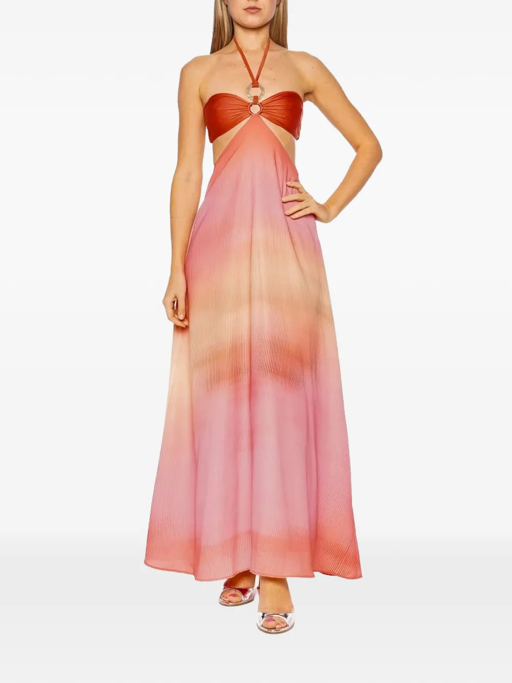 Baobab Yvon cut-out maxi dress - Rosa