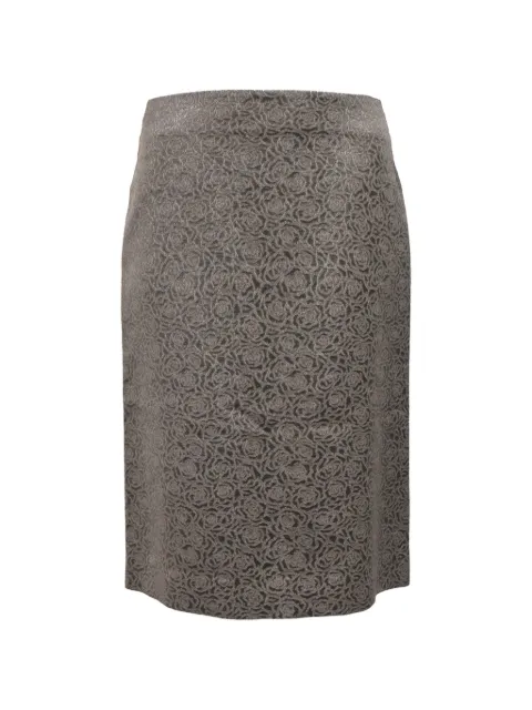 Etro Vintage floral-print pencil skirt