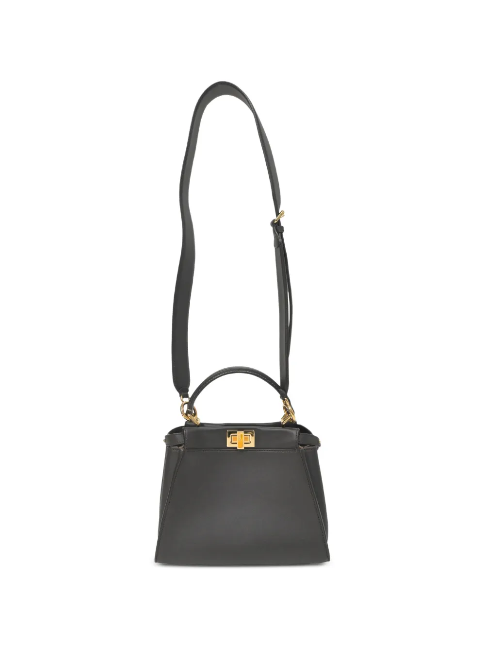 Fendi Pre-Owned Peekaboo Mini handbag - Marrone
