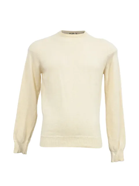 Saint Laurent Pre-Owned knitted crewneck sweater