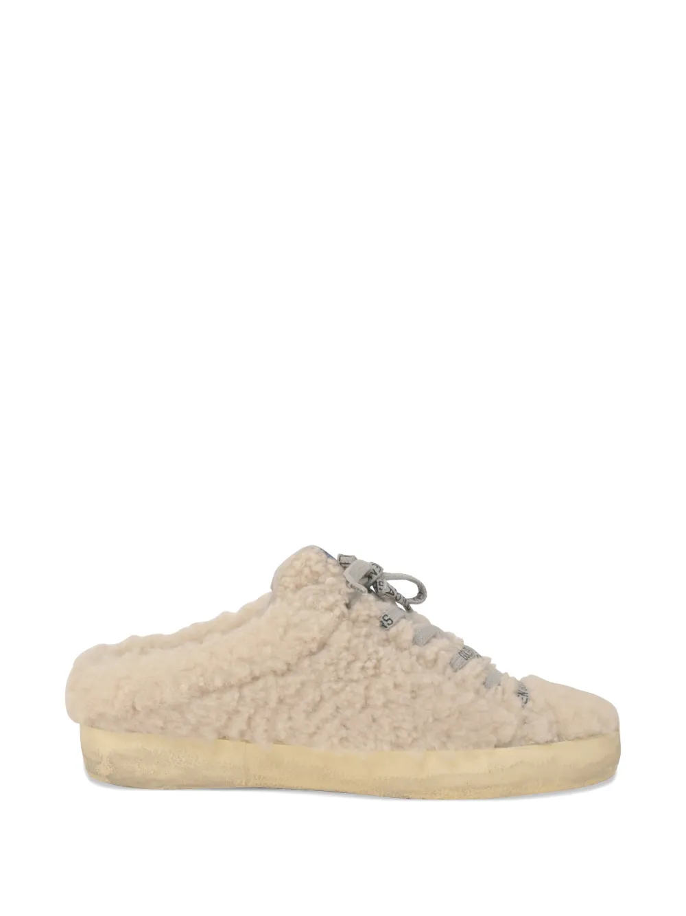 Golden Goose Superstar Sabot distressed sneakers - Nude