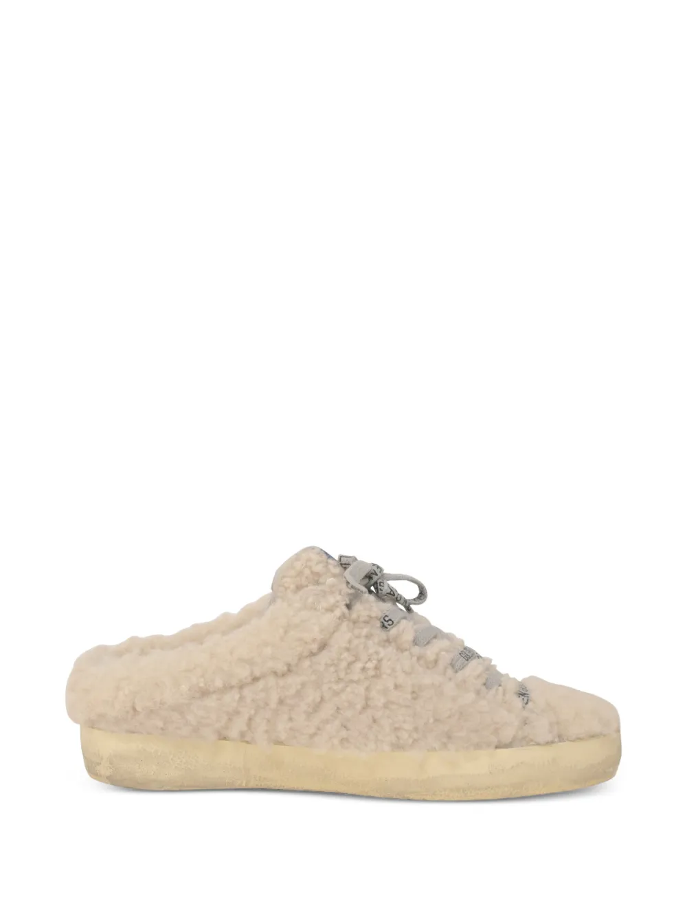 Golden Goose Superstar Sabot distressed sneakers - Nude