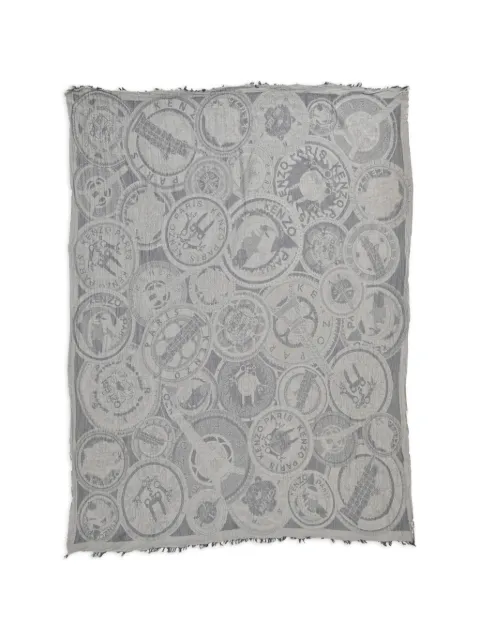 Kenzo Pre-Owned mascada con monograma
