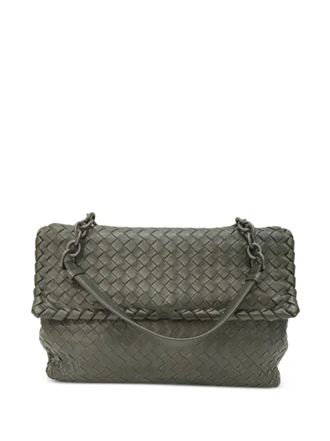 Bottega Veneta Pre-Owned bolso de hombro Olimpia con diseño Intrecciato