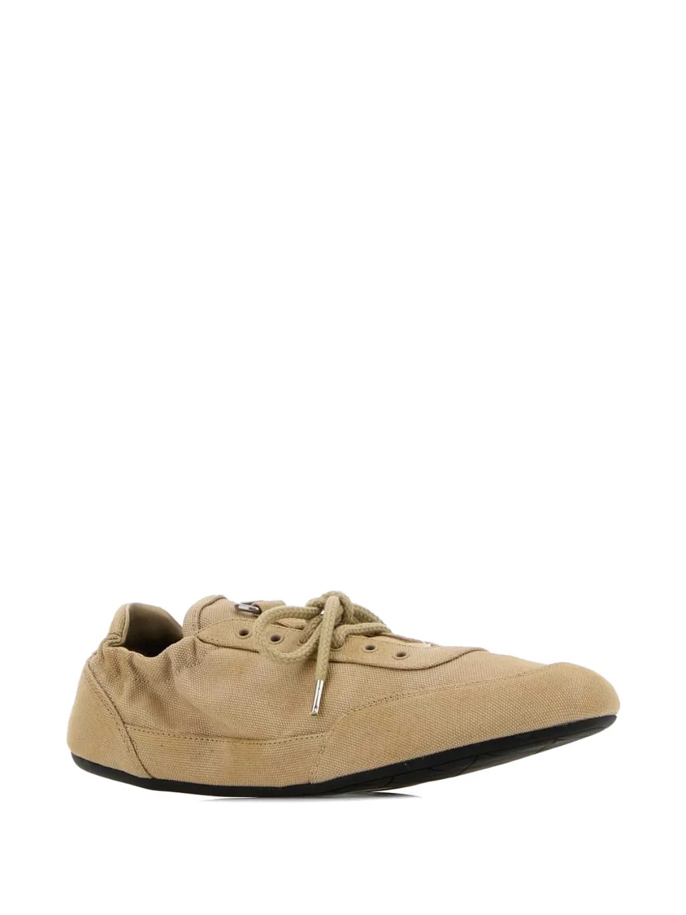 Prada Collapse canvas sneakers Beige