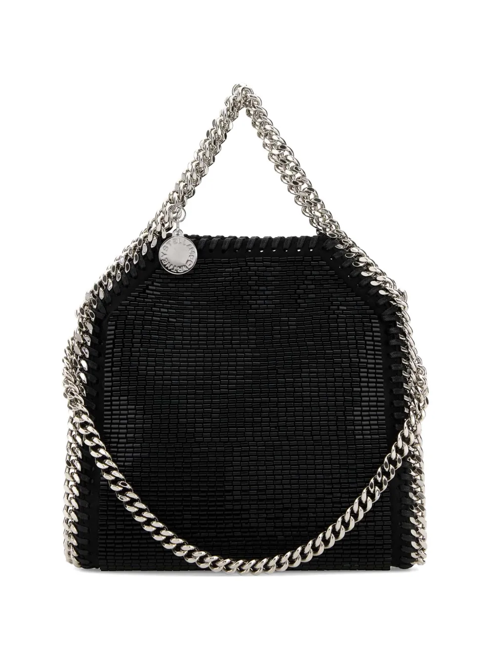 Stella McCartney Falabella fold-over tote bag - Nero