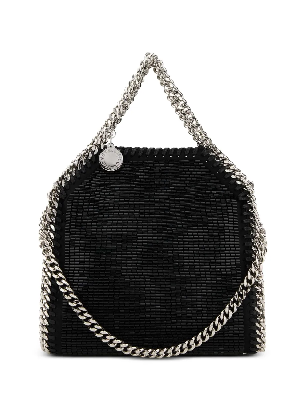 Stella McCartney Falabella fold-over tote bag - Nero