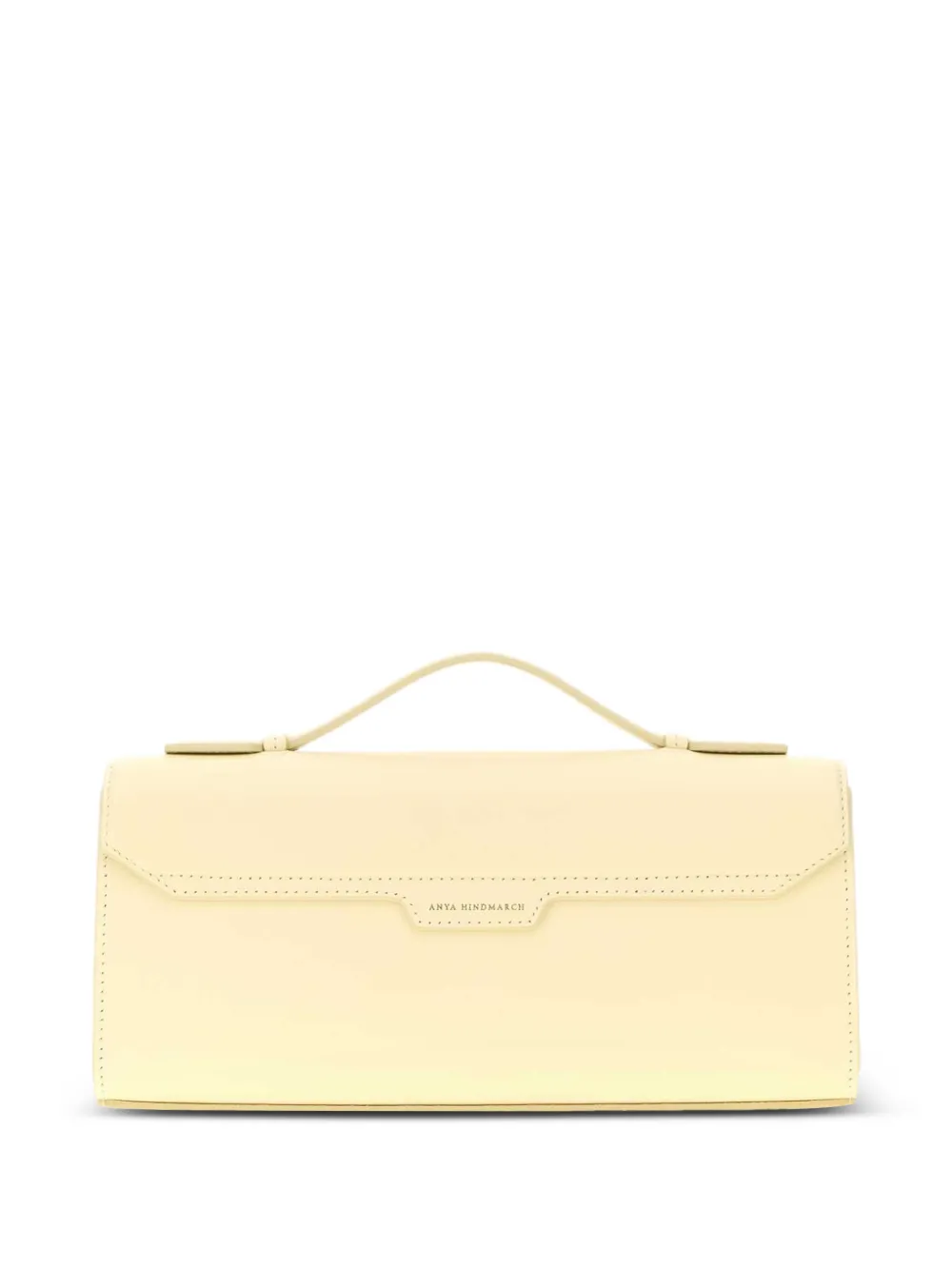 Anya Hindmarch Mortimer leren shopper Beige