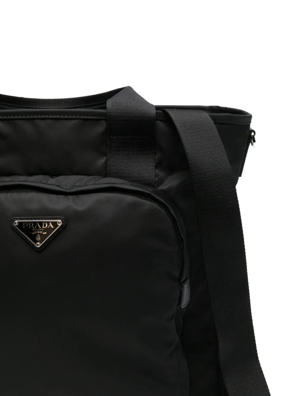 Prada Heuptas met logoplakkaat Zwart