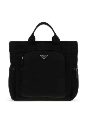 Prada Re-Nylon Tote Bag | Black | FARFETCH RO