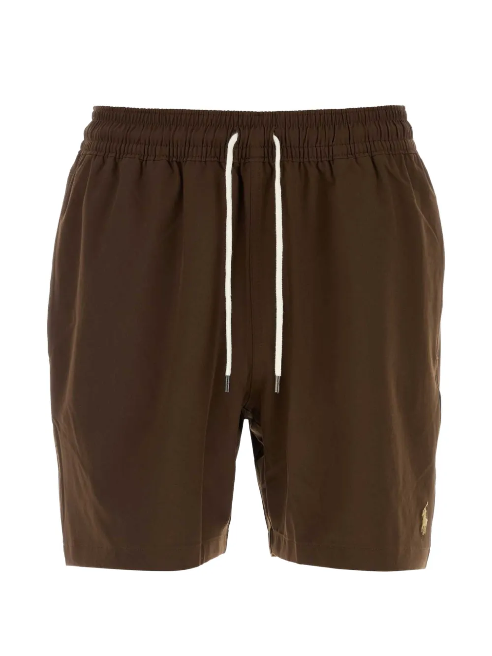 Polo Ralph Lauren logo-embroidered drawstring swim shorts - Braun