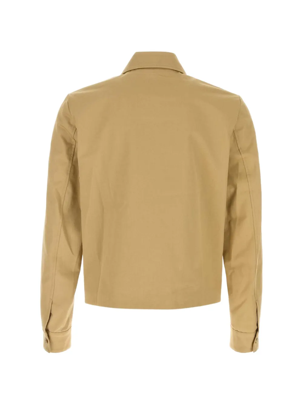 AMIRI Shirtjack met geborduurd logo Beige