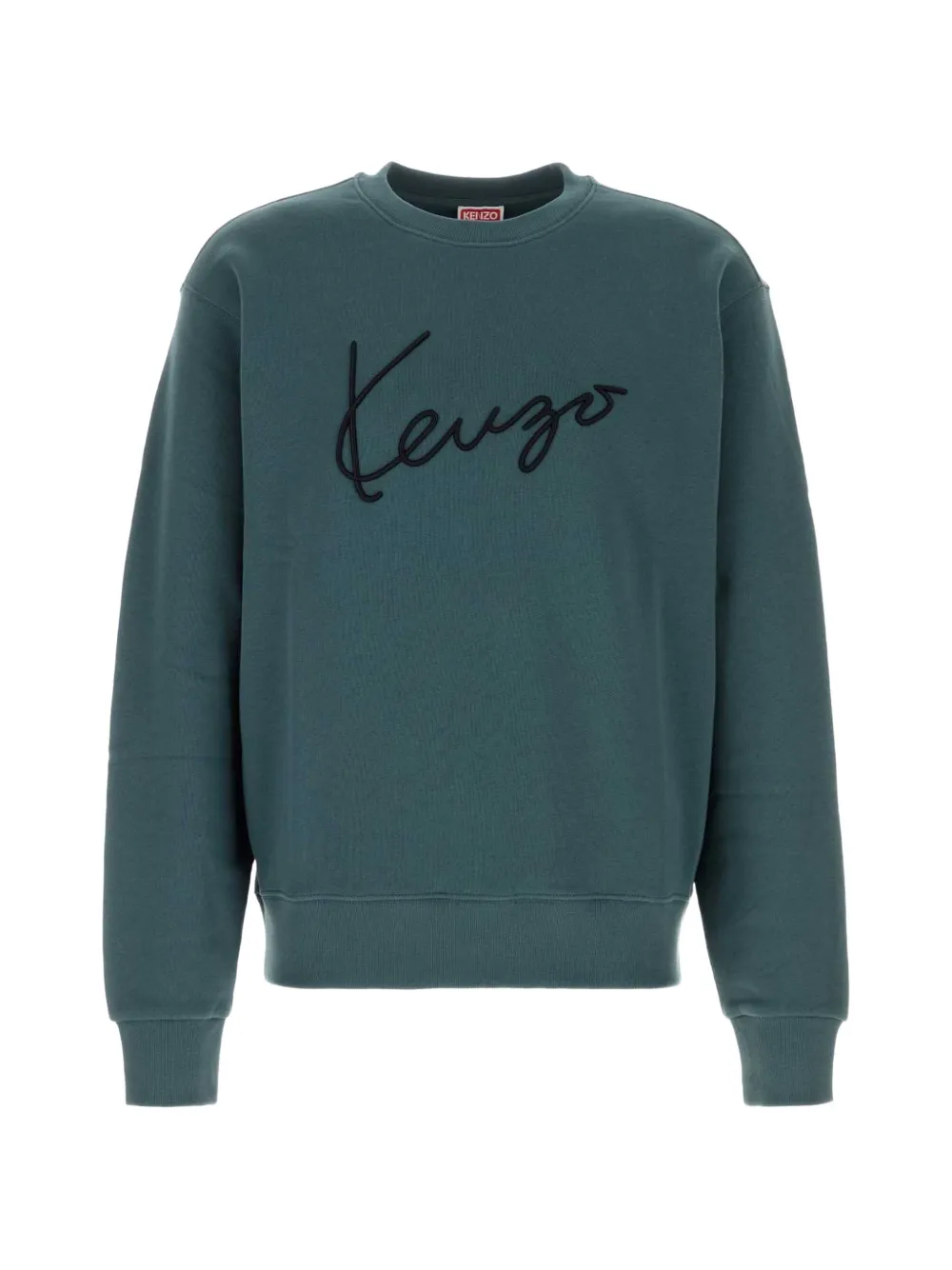 Kenzo Signature embroidered sweater - Blau