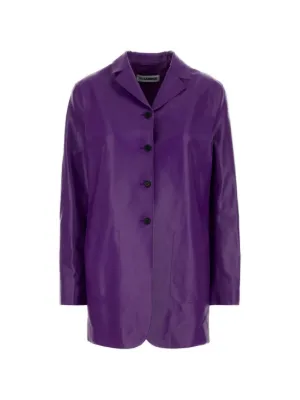 Jil Sander Leather Jackets for Women - Shop on FARFETCH