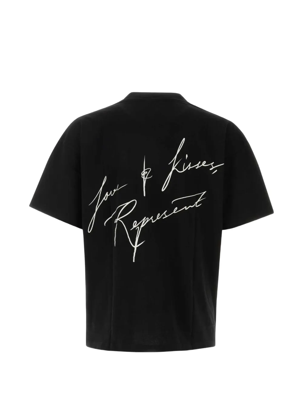 Represent T-shirt met tekst Zwart