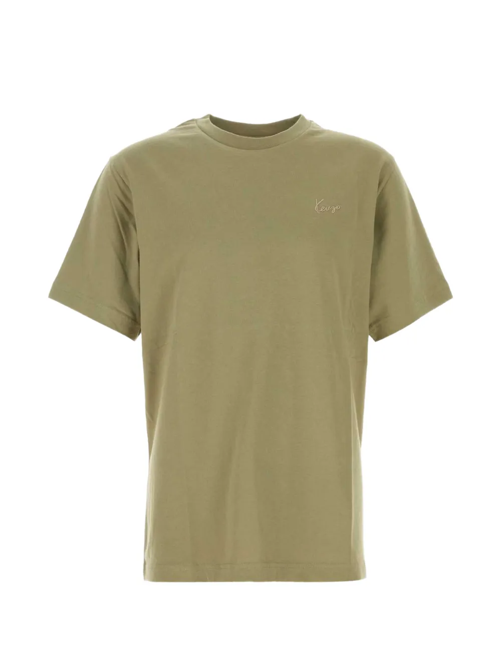 Kenzo Signature embroidered T-shirt - Verde