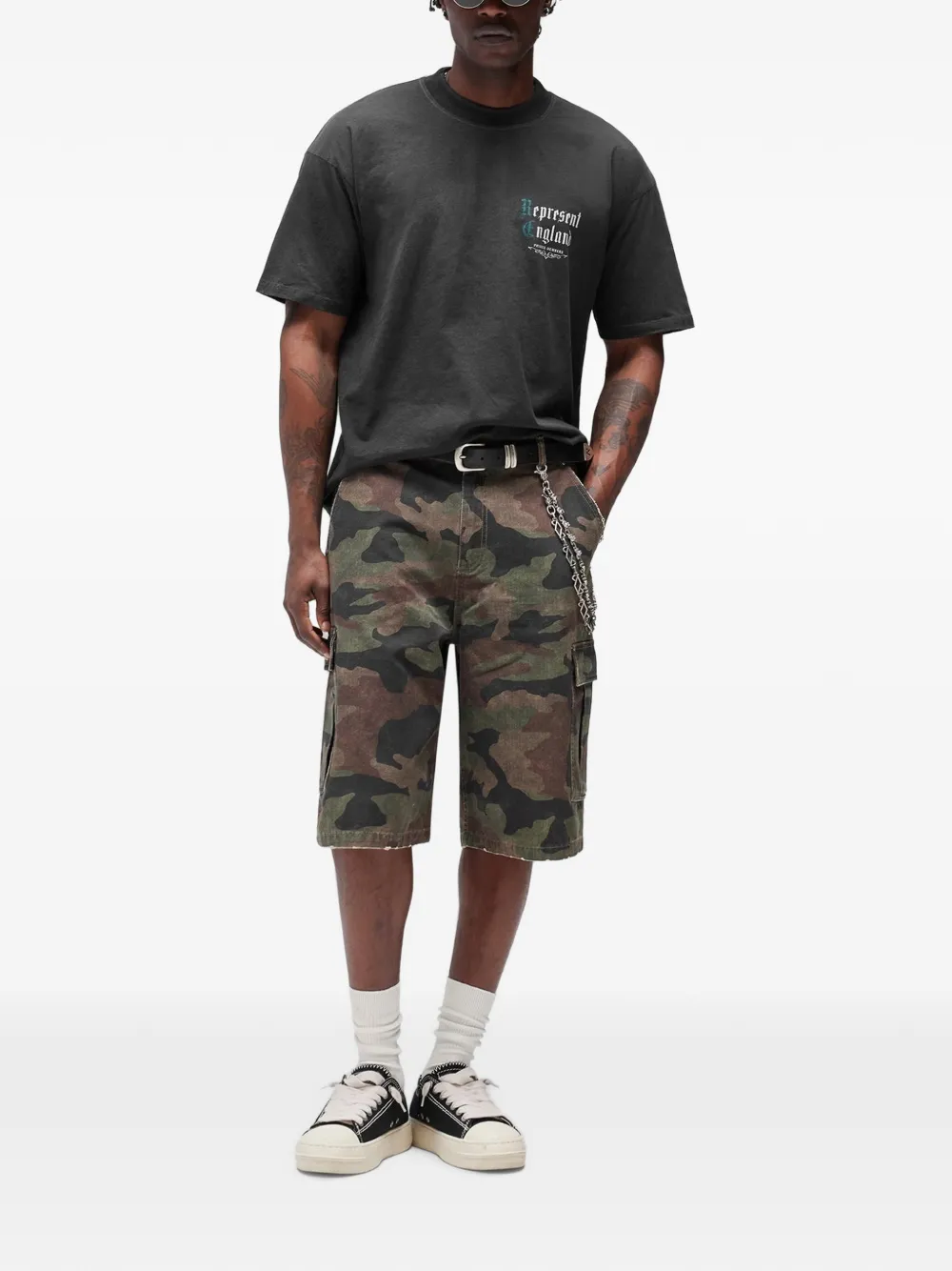 Represent Private Members T-shirt Zwart