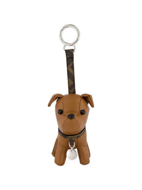 FENDI Ito leather dog charm