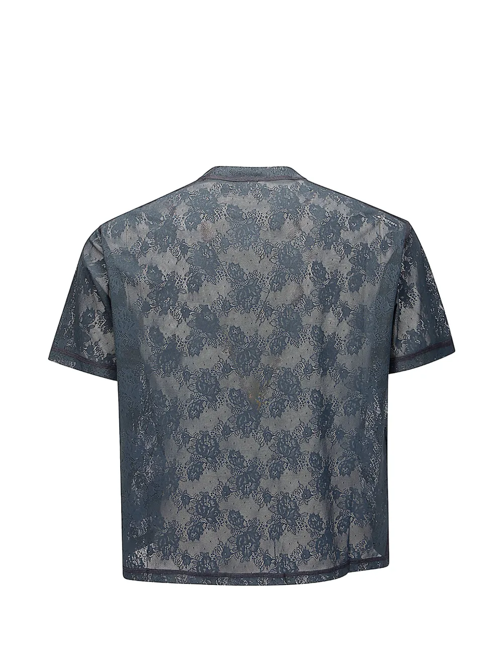  Satisfy Camiseta Con Encaje - Azul 