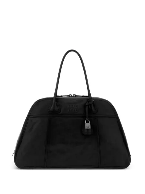 Miu Miu large Vivant leather tote bag