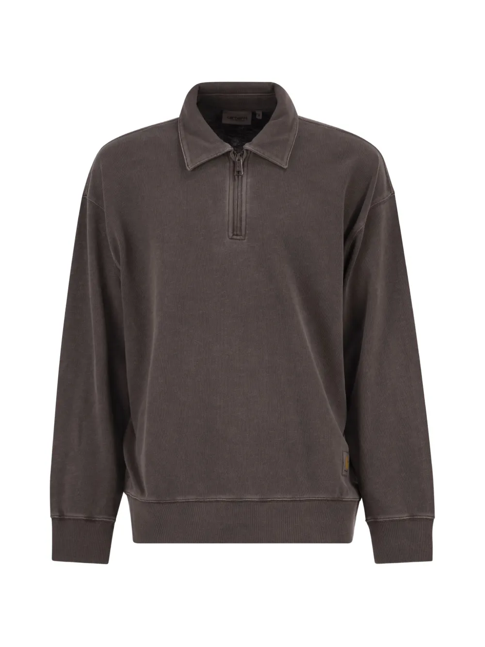 Carhartt WIP Harper faded half-zip sweater - Braun