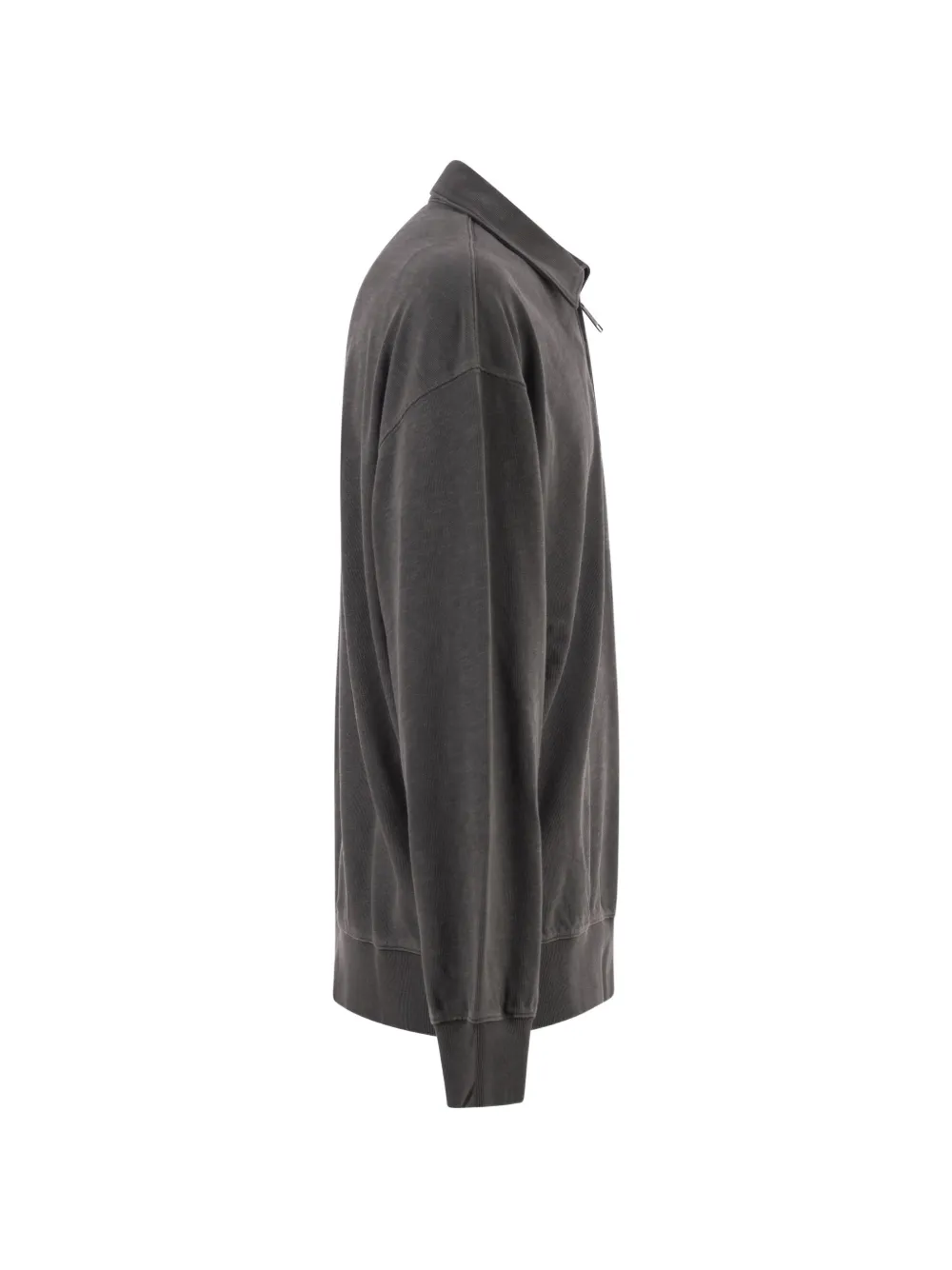 Carhartt WIP Harper trui met halve rits en vervaagd effect Grijs