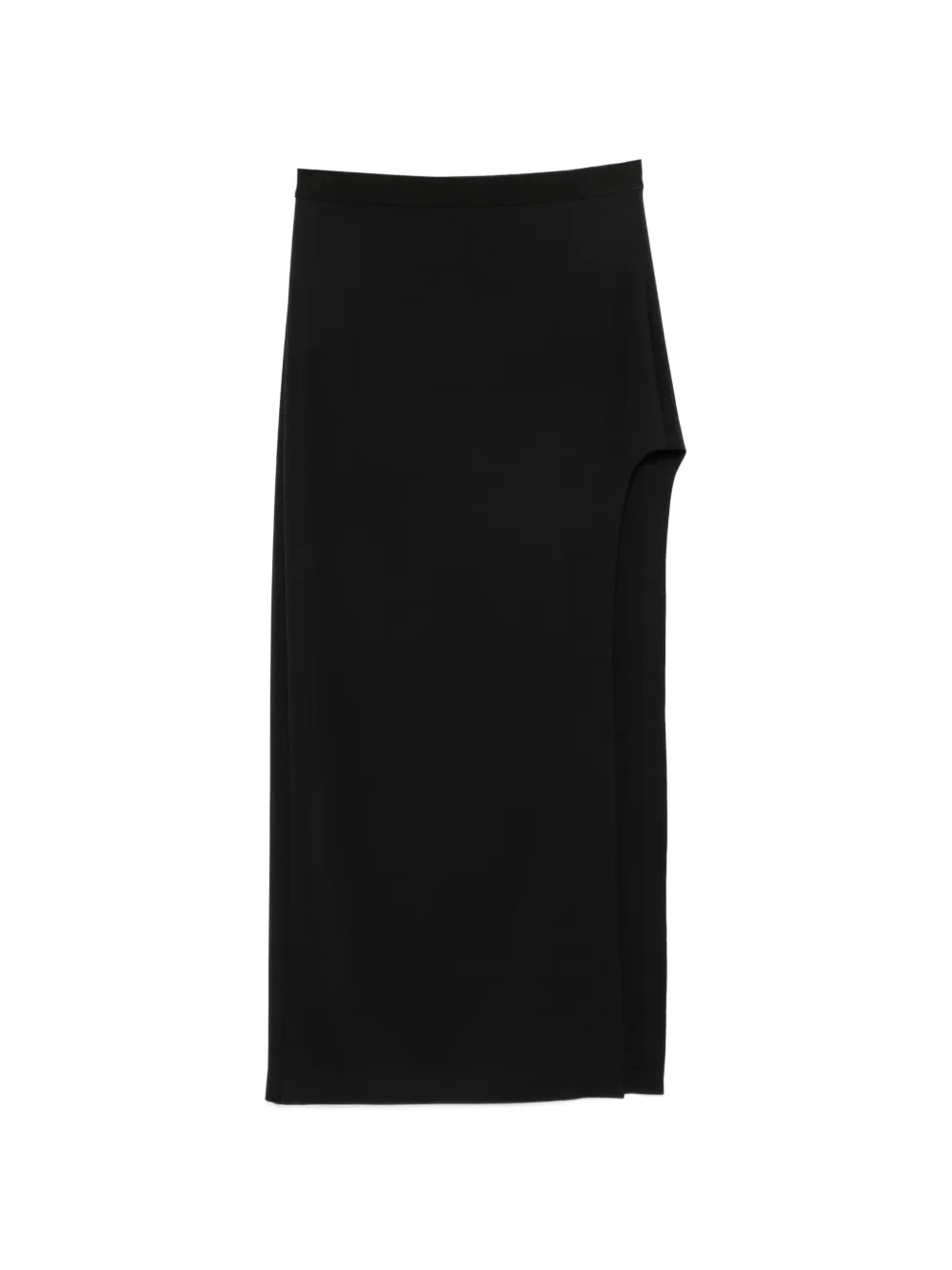 WARDROBE.NYC side-slit midi skirt - Nero